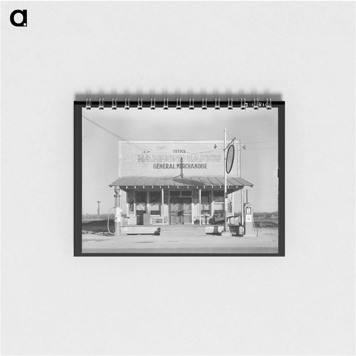 アートメモ帳-Migrant Camp, Weslaco
 - ラッセル リー Memo.