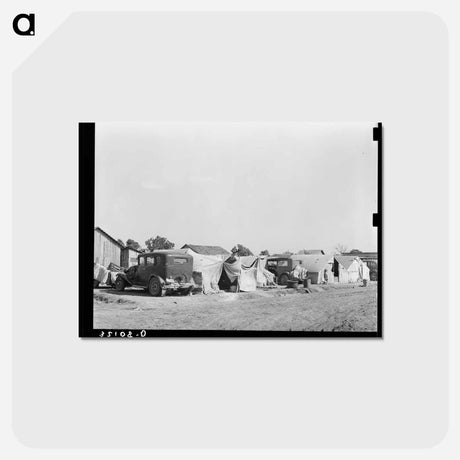 アートポストカード-Migrant Camp, Weslaco
 - ラッセル リー Postcard.