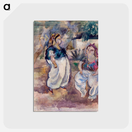 アートポストカード-Les Tunisiennes
 - バーンズ・コレクション Postcard.