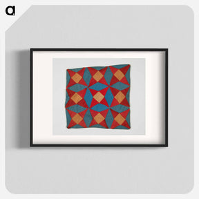 アートポスター-Pieced Quilt Block
 - バーンズ・コレクション Poster.