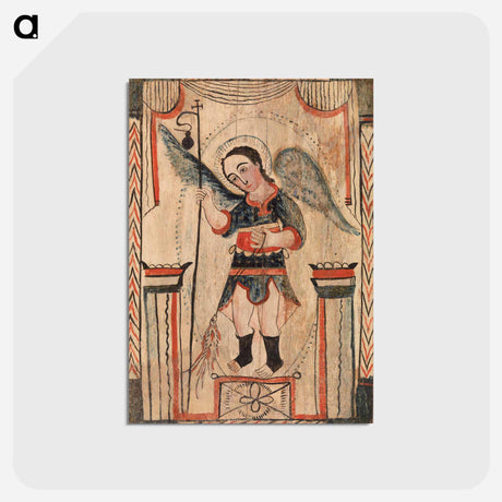 アートポストカード-Archangel Saint Raphael
 - バーンズ・コレクション Postcard.