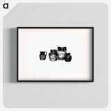 アートポスター-Pots from Old Songs
 - 大英図書館 Poster.
