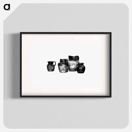 アートポスター-Pots from Old Songs
 - 大英図書館 Poster.