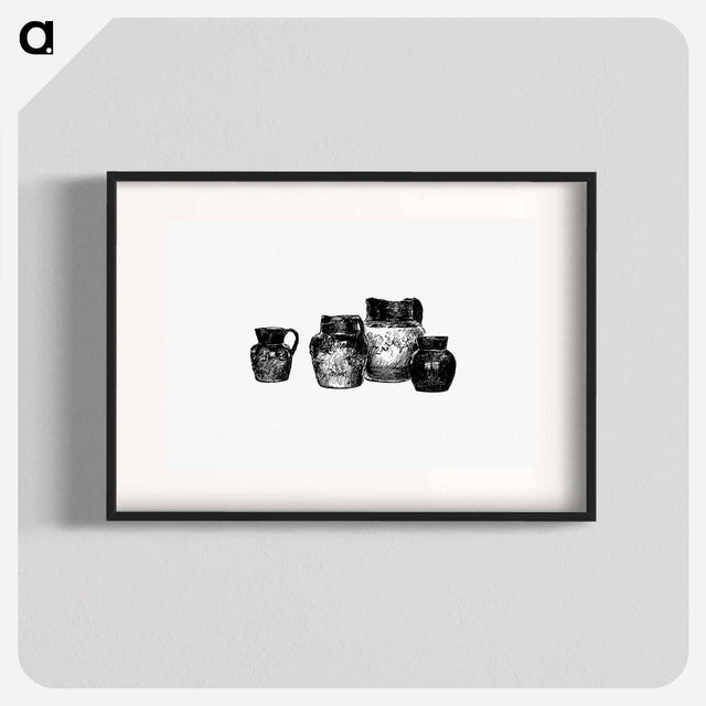アートポスター-Pots from Old Songs
 - 大英図書館 Poster.