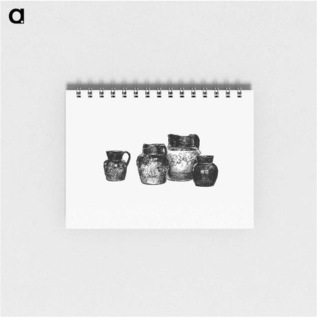 アートメモ帳-Pots from Old Songs
 - 大英図書館 Memo.