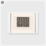 アートポストカード-Covered Face
 - エドワード マイブリッジ Postcard.