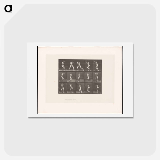 アートポストカード-Covered Face
 - エドワード マイブリッジ Postcard.