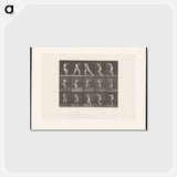 アートポストカード-Covered Face
 - エドワード マイブリッジ Postcard.