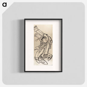 アートポスター-Katsushika Hokusai’s Japanese woman. Album of Sketches - 葛飾 北斎 Poster.