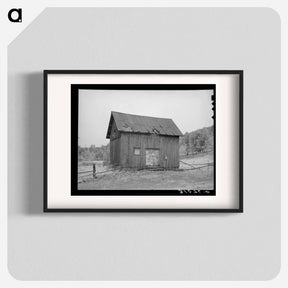 アートポスター-Ghost Town Barn
 - ラッセル リー Poster.
