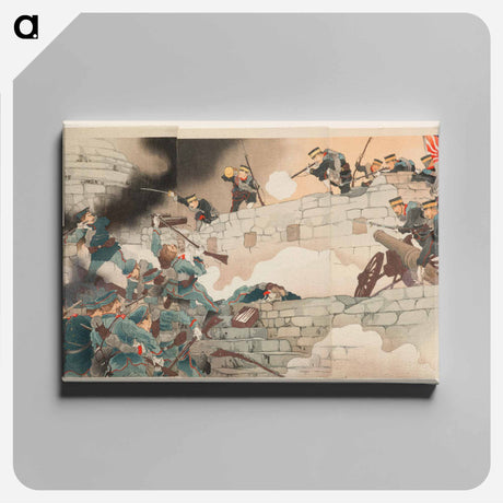 アートパネル-The Occupation of the Harbor of Port Arthur
 - セントルイス美術館 Canvas.