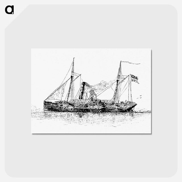 アートポストカード-The Governor Moore, at the End of the Fight
 - 大英図書館 Postcard.
