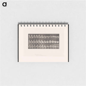 アートメモ帳-Woman Entering Bed
 - エドワード マイブリッジ Memo.