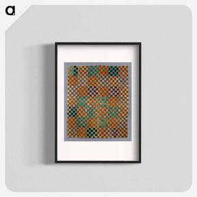 アートポスター-Twenty-five Patch Quilt
 - セントルイス美術館 Poster.