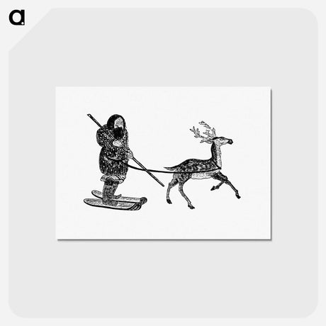 アートポストカード-Aino Man's Travels in Asia and Europe, with Historical Review of the Old World North Coast
 - 大英図書館 Postcard.