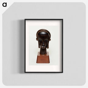 アートポスター-Reliquary Guardian Head
 - バーンズ・コレクション Poster.