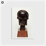 アートポストカード-Reliquary Guardian Head
 - バーンズ・コレクション Postcard.