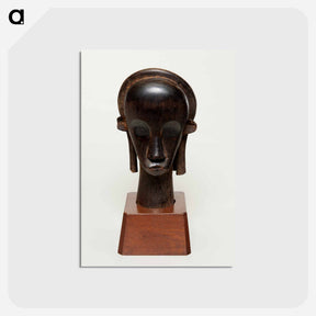 アートポストカード-Reliquary Guardian Head
 - バーンズ・コレクション Postcard.