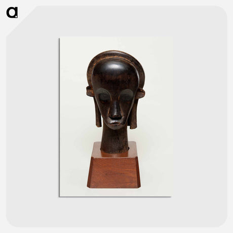 アートポストカード-Reliquary Guardian Head
 - バーンズ・コレクション Postcard.
