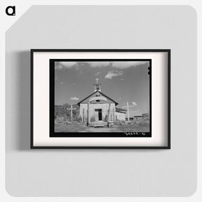 アートポスター-Old Church at Holman
 - ラッセル リー Poster.