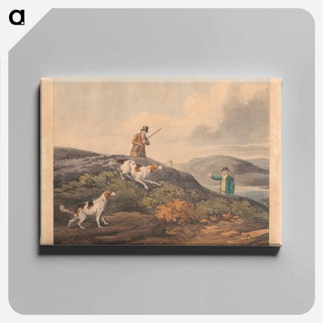 アートパネル-Grouse Shooting
 - イェール大学アートギャラリー Canvas.