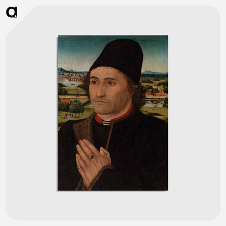 アートポストカード-Portrait of a Man
 - バーンズ・コレクション Postcard.