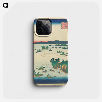 Actual View of Matsushima, Ōshū Province
 - 歌川 広重 Phone Case.