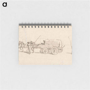 アートメモ帳-Figures with a Wagon and Horses
 - イェール大学アートギャラリー Memo.