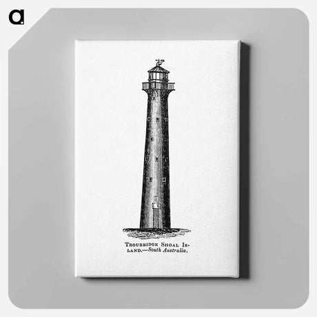 アートパネル-Troubridge Shoal Island, South Australia
 - 大英図書館 Canvas.