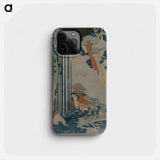 Hokusai's Omohan ai-zuri - Katsushika Hokusai Phone Case.
