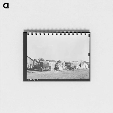 アートメモ帳-Wheat Elevator, Eureka Flats
 - ラッセル リー Memo.