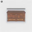 アートメモ帳-Chest over Drawers
 - バーンズ・コレクション Memo.