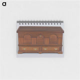 アートメモ帳-Chest over Drawers
 - バーンズ・コレクション Memo.