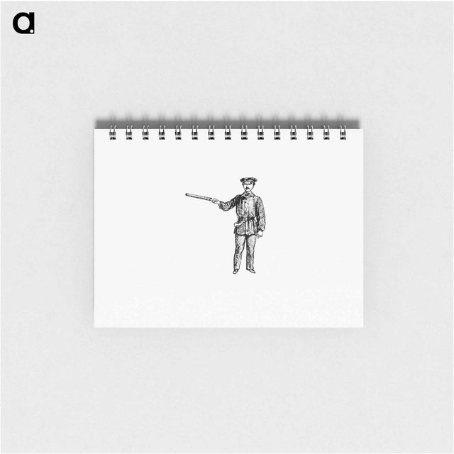 アートメモ帳-Soldier from Six Weeks Of Vacation
 - 大英図書館 Memo.