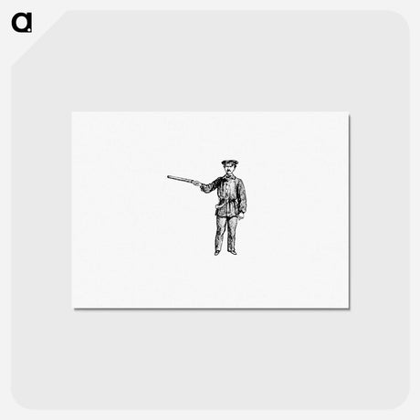 アートポストカード-Soldier from Six Weeks Of Vacation
 - 大英図書館 Postcard.