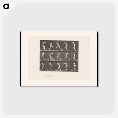 アートポストカード-Covered Face
 - エドワード マイブリッジ Postcard.