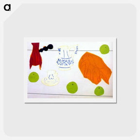 アートポストカード-Still Life with Seashell - アンリ マティス Postcard.