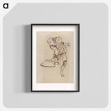 アートポスター-Hokusai's Album of Sketches - 葛飾 北斎 Poster.
