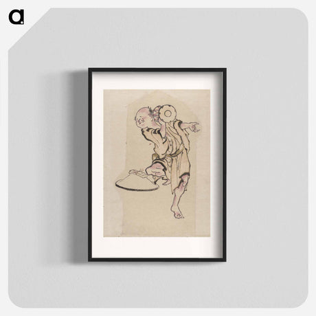 アートポスター-Hokusai's Album of Sketches - 葛飾 北斎 Poster.