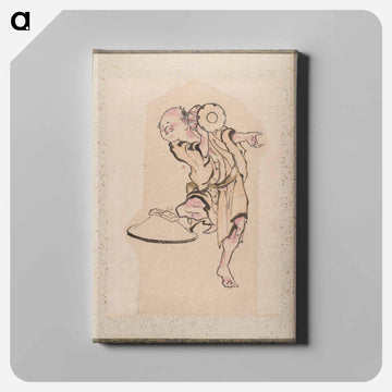 Hokusai's Album of Sketches - 葛飾 北斎 Canvas.