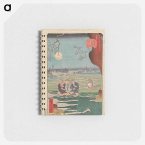 アートメモ帳-Työstäpaluu illalla
 - 歌川 広重 Memo.