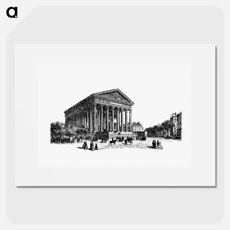 アートポスター-The Madeleine Church from Underground, or Life Below the Surface
 - 大英図書館 Poster.