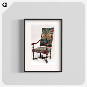 アートポスター-Upholstered Armchair
 - バーンズ・コレクション Poster.