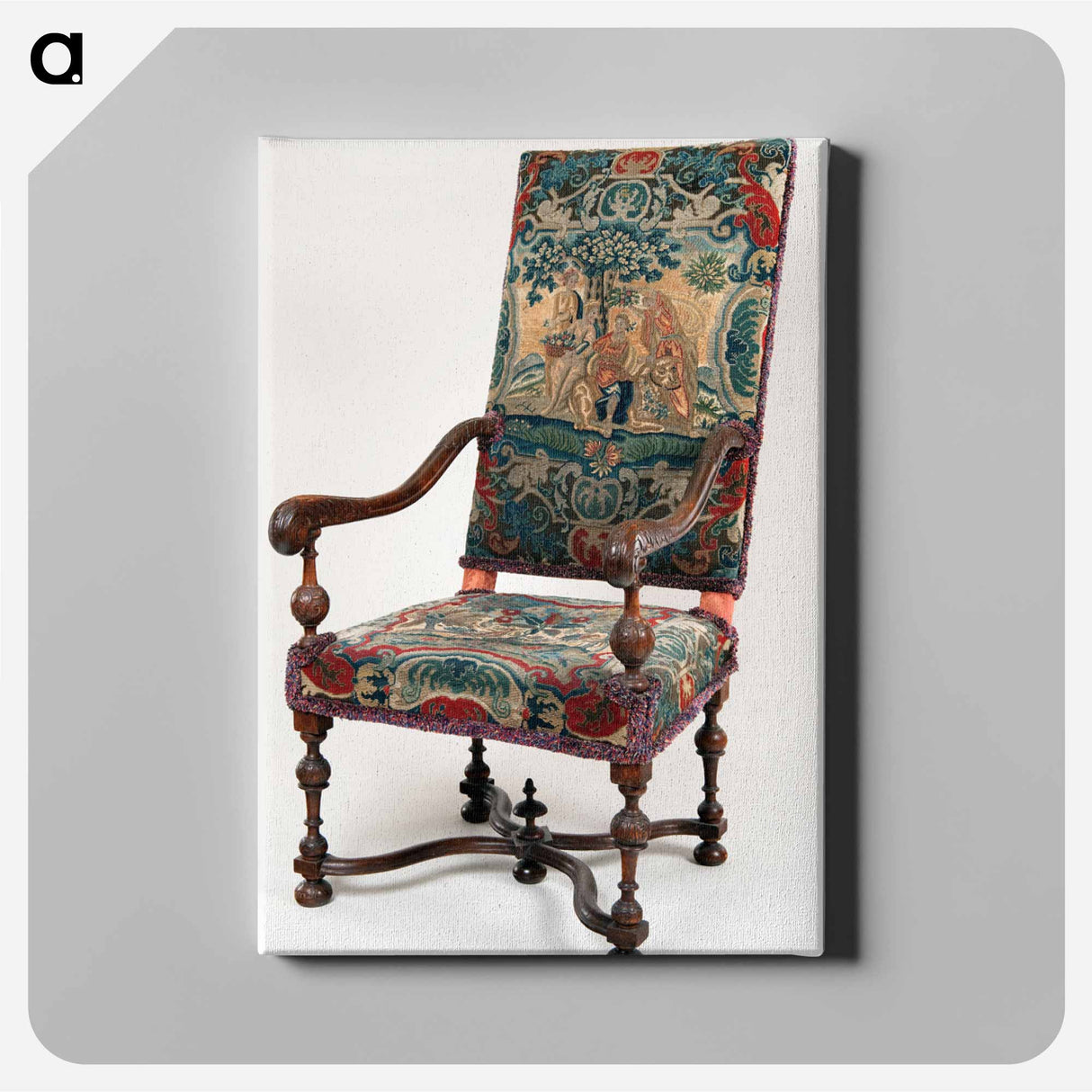アートパネル-Upholstered Armchair
 - バーンズ・コレクション Canvas.