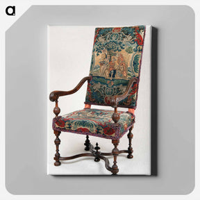 アートパネル-Upholstered Armchair
 - バーンズ・コレクション Canvas.
