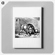 アートパネル-Lion from Brussels Through The Ages, Third Volume
 - 大英図書館 Canvas.