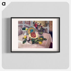 アートポスター-Still Life with Pineapples - アンリ マティス Poster.