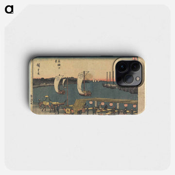 Evening View of Takanawa
 - 歌川 広重 Phone Case.