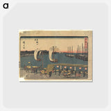 アートポストカード-Evening View of Takanawa
 - 歌川 広重 Postcard.