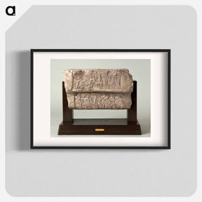 アートポスター-Door Lintel from the Tomb of Iti
 - バーンズ・コレクション Poster.